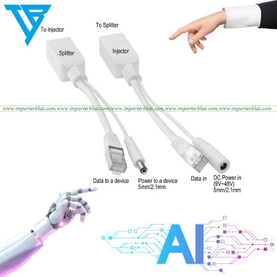POE (power over ethernet) injector splitter