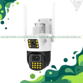 4G sim dual lens 5X Zoom wireless pan tilt auto tracking 2 way talk & light alarm security camera  O-kam Pro PT Camera